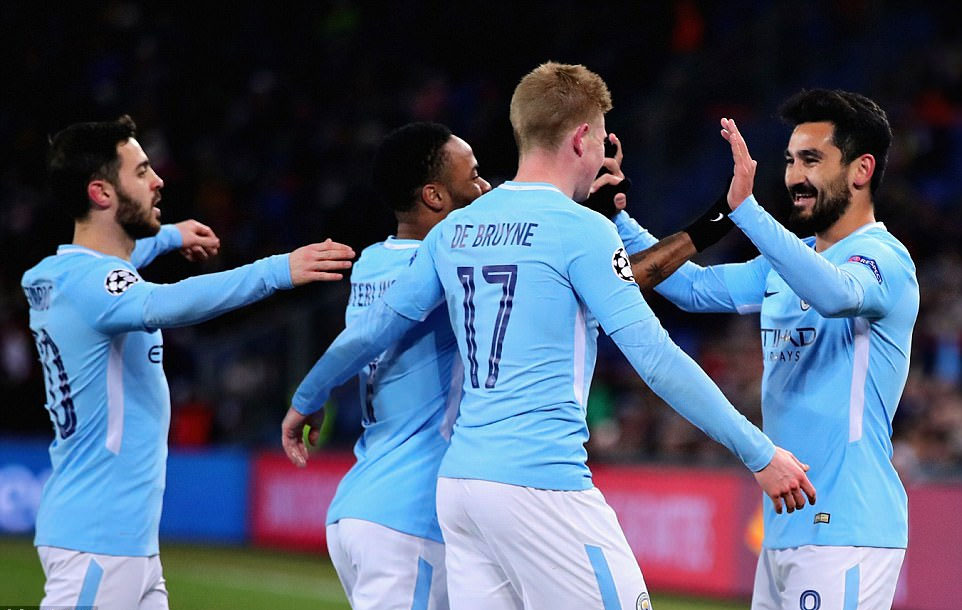 Tottenham hòa Juventus, Man City đại thắng Basel